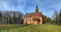 Good Shepherd Church and Mausoleum of Donnersmarck Family in Swierklaniec Park
