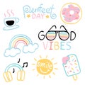 Good vibes collection - hand drawn