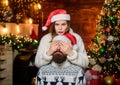 Good vibes. Festive spirit. Lovely married couple cuddle christmas tree background. Christmas is time for giving. Couple