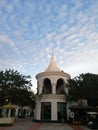 Good view pagoda with clear sky