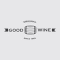 good wine label. Vector illustration decorative design