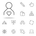 good worker icon. business icons universal set for web and mobile