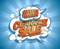 Goodbye winter clearance sale poster
