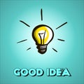 GoodIdea Royalty Free Stock Photo