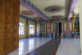The interior of the Siva Soopramaniar Kovile Bel-Air Riviere Seche Hindu temple Royalty Free Stock Photo