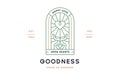 Goodness heart hands Label