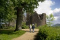 Goodrich castle Royalty Free Stock Photo