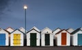 Goodrington Beach Huts Royalty Free Stock Photo