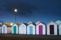 Goodrington Beach Huts Royalty Free Stock Photo