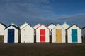 Goodrington Beach Huts Royalty Free Stock Photo