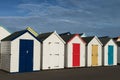 Goodrington Beach Huts Royalty Free Stock Photo