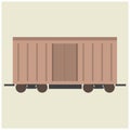 goods bogie. Vector illustration decorative design