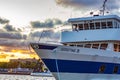 The Goodtime III docked in Cleveland, Ohio Royalty Free Stock Photo