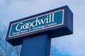 Goodwill Retail Store and Training Center Exterior Sign and Trademark Logo