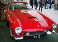 Ferrari-Vintage racing cars-motorbikes and veterans on the track during the Goodwood Festival of Speed