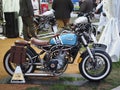 Vintage racing cars-motorbikes and veterans on the track during the Goodwood Festival of Speed