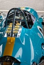 GOODWOOD, WEST SUSSEX/UK - SEPTEMBER 14 : Partial view of a vintage racing car at Goodwood on September 14, 2012