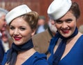 GOODWOOD, WEST SUSSEX/UK - SEPTEMBER 14 : Smiling women at the G