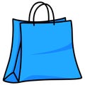 Goody Bag Shopping Gift Vector Design Illustration Template Royalty Free Stock Photo