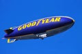 The Goodyear blimp Royalty Free Stock Photo