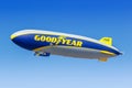 Goodyear Zeppelin NT airship in Fort Lauderdale in the United States