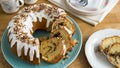 Gooey Coffee Cake Royalty Free Stock Photo