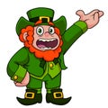 Goofy Big Mouth Leprechaun