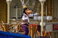 Goofy in Mickey and Minnie`s Surprise Celebration parade at Walt Disney World 3 Royalty Free Stock Photo