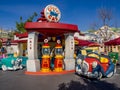 Goofy's Gas in Toontown, Disneyland Royalty Free Stock Photo