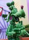 Goofy statue