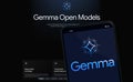 Google AI Gemma open models logo - artificial intelligence model