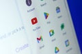 google apps like youtube, gmail logos