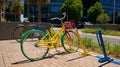 Google Bikes Royalty Free Stock Photo