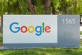 Google Campus Mountain View. Royalty Free Stock Photo