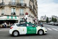 Google car on the Paris streets