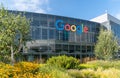 Google Corporate Headquarters and Logo Royalty Free Stock Photo