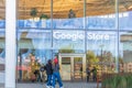 Google headquarter also known as Googleplex in Silicon Valley CA Royalty Free Stock Photo