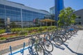 Google headquarters bikes