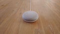 Google Home Mini Smart Home Voice Assistant Controlled Gadget Responding To Command