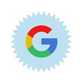 Google logo. Google it is the largest Internet search engine, owned of USA Google Inc . Kharkiv, Ukraine - June, 2020