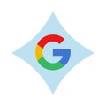 Google logo. Google it is the largest Internet search engine, owned of USA Google Inc . Kharkiv, Ukraine - October, 2020