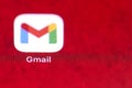 Google mail or gmail mobile application on smartphone screen