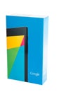 Google Nexus 7 v2 Retail Box on white background