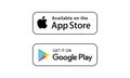Google pay, App store app pay, - popular realistic payment logotype. Payment icon set. Editorial vector illustration.