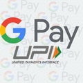 Google pay upi logo. unified payment interface india Royalty Free Stock Photo