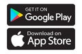 Google play app store icons