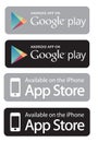 Google play and app store
