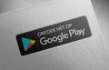 Google-play-badge-1_1 on paper texture