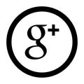 Google Plus Icon Logo Royalty Free Stock Photo