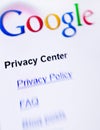 Google privacy